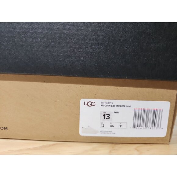 UGG Men South bay sneaker Low White US13 - Picture 9 of 9